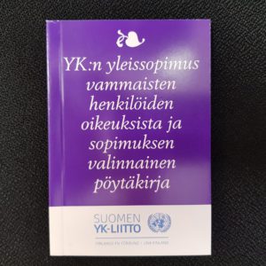 YK:n yleissopimus vammaisten henkilöiden oikeuksista